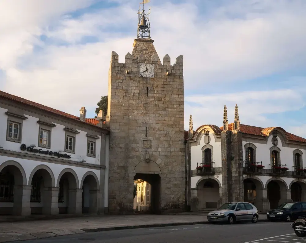 Caminha city center