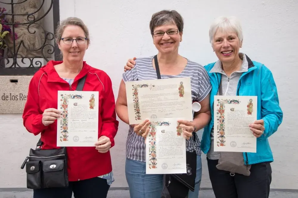 compostela certificate